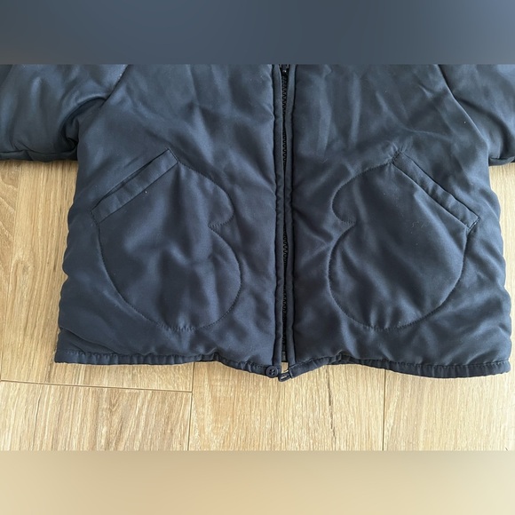 Petit Bateau Baby Jacket Navy Mitten Pockets - Size 0-3 months - Picture 4 of 6